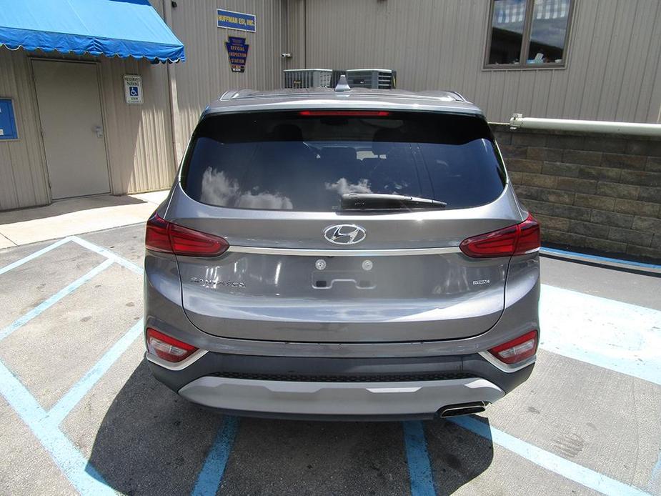 used 2020 Hyundai Santa Fe car, priced at $19,900