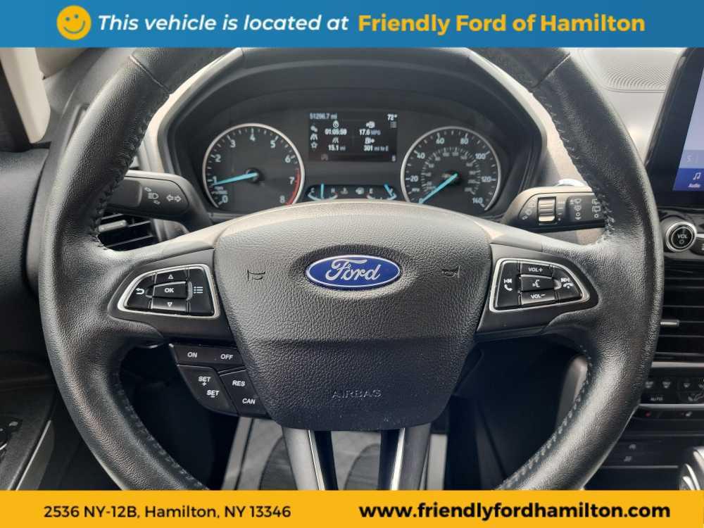 used 2022 Ford EcoSport car, priced at $18,995