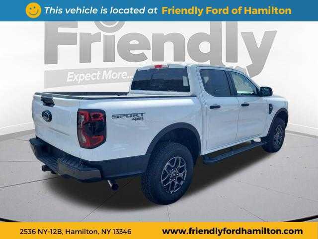 new 2025 Ford Ranger car, priced at $44,353