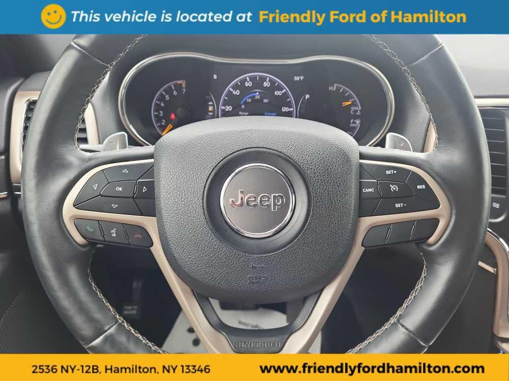 used 2017 Jeep Grand Cherokee car, priced at $14,789