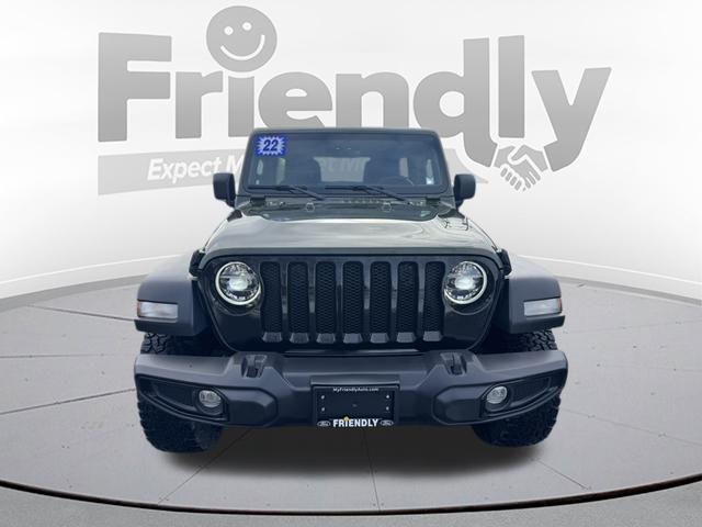 used 2022 Jeep Wrangler car, priced at $33,795