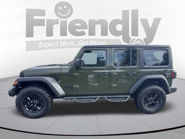 used 2022 Jeep Wrangler car, priced at $33,795