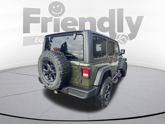 used 2022 Jeep Wrangler car, priced at $33,795