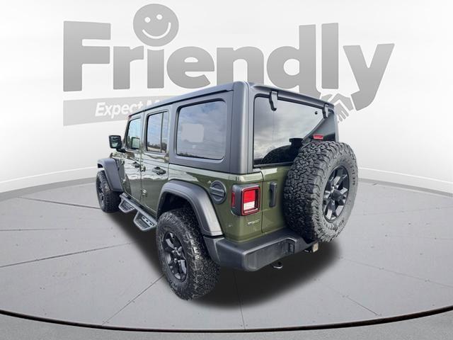 used 2022 Jeep Wrangler car, priced at $33,795