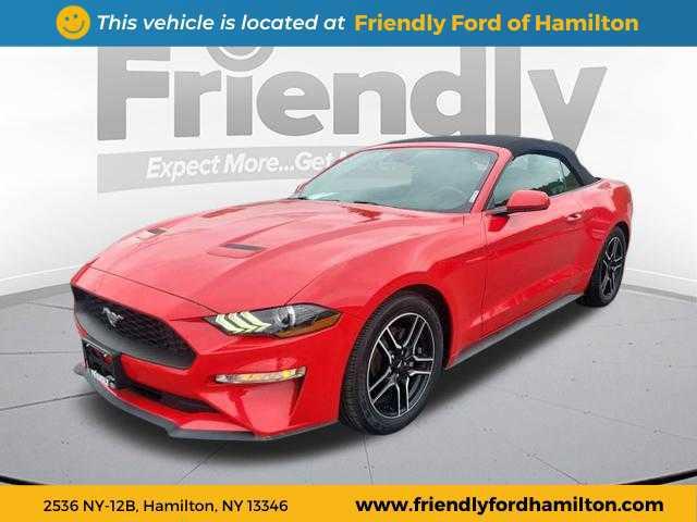 used 2021 Ford Mustang car, priced at $22,495