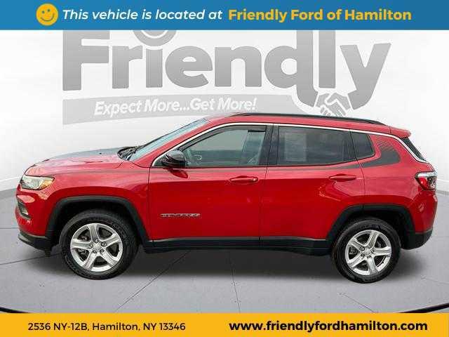 used 2023 Jeep Compass car, priced at $21,995