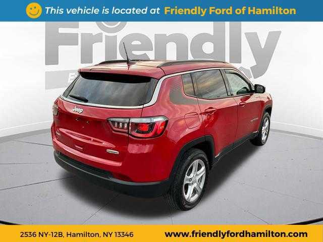 used 2023 Jeep Compass car, priced at $21,995