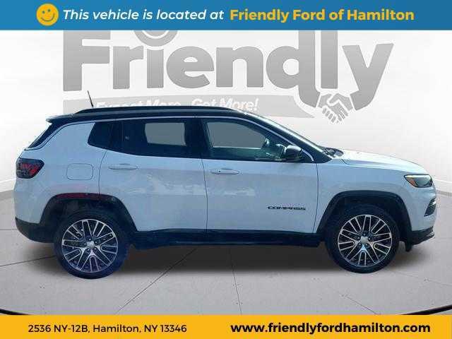 used 2022 Jeep Compass car, priced at $23,995