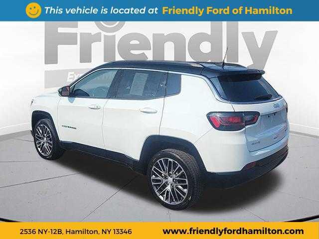 used 2022 Jeep Compass car, priced at $23,995