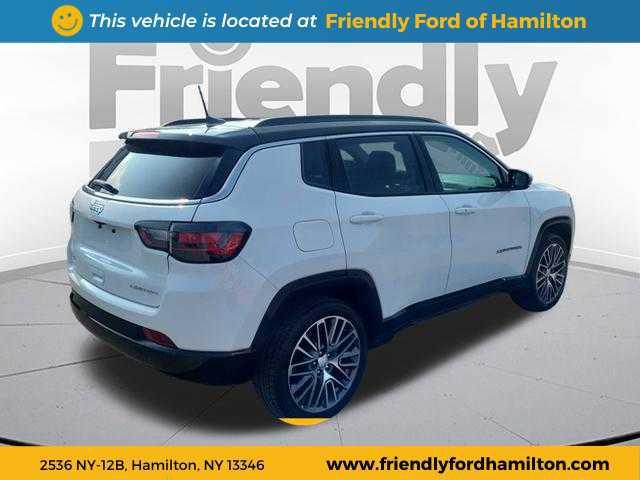 used 2022 Jeep Compass car, priced at $23,995