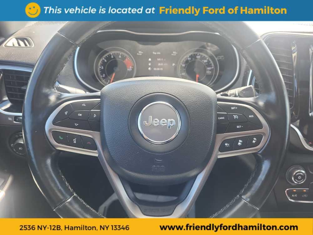 used 2021 Jeep Cherokee car, priced at $20,995