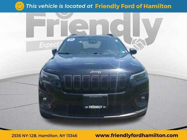 used 2021 Jeep Cherokee car, priced at $20,995