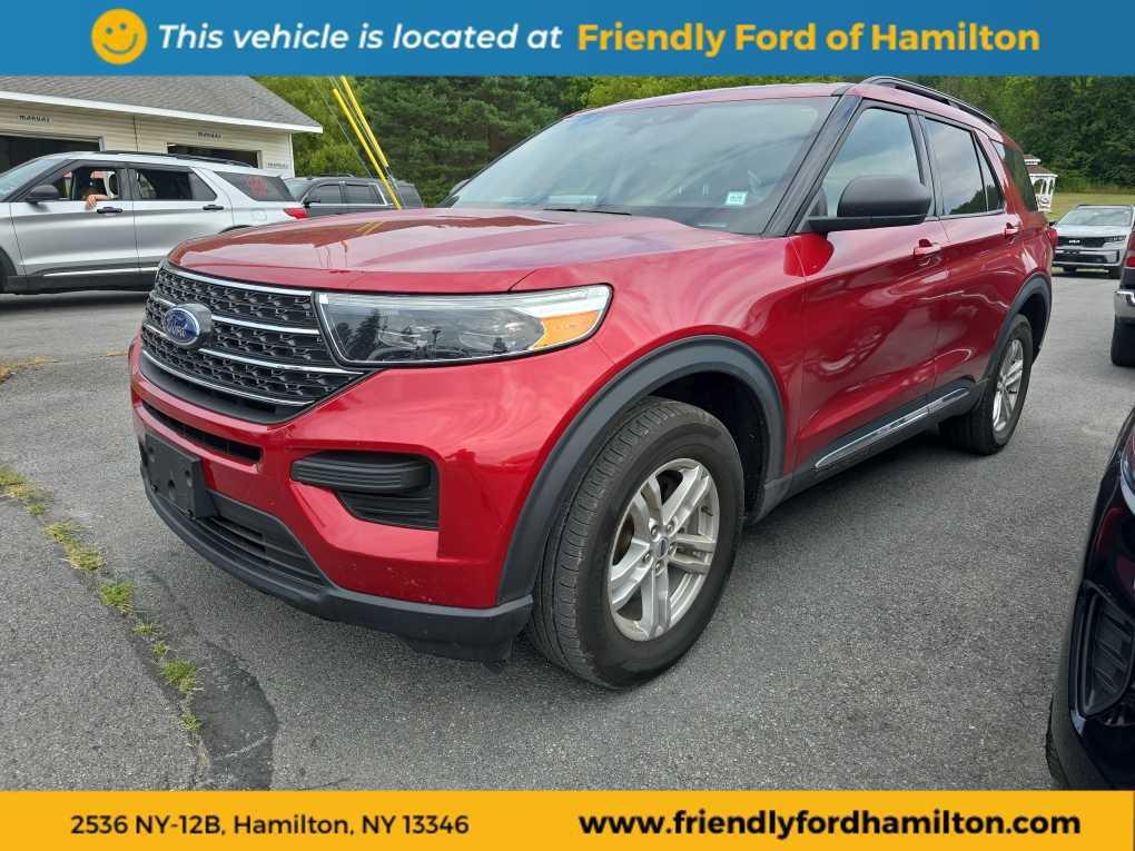 used 2022 Ford Explorer car, priced at $30,991