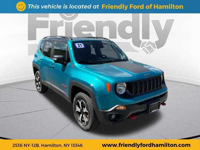 used 2021 Jeep Renegade car, priced at $19,795