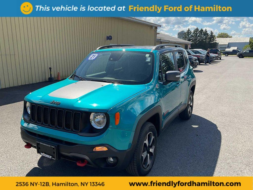 used 2021 Jeep Renegade car, priced at $19,995