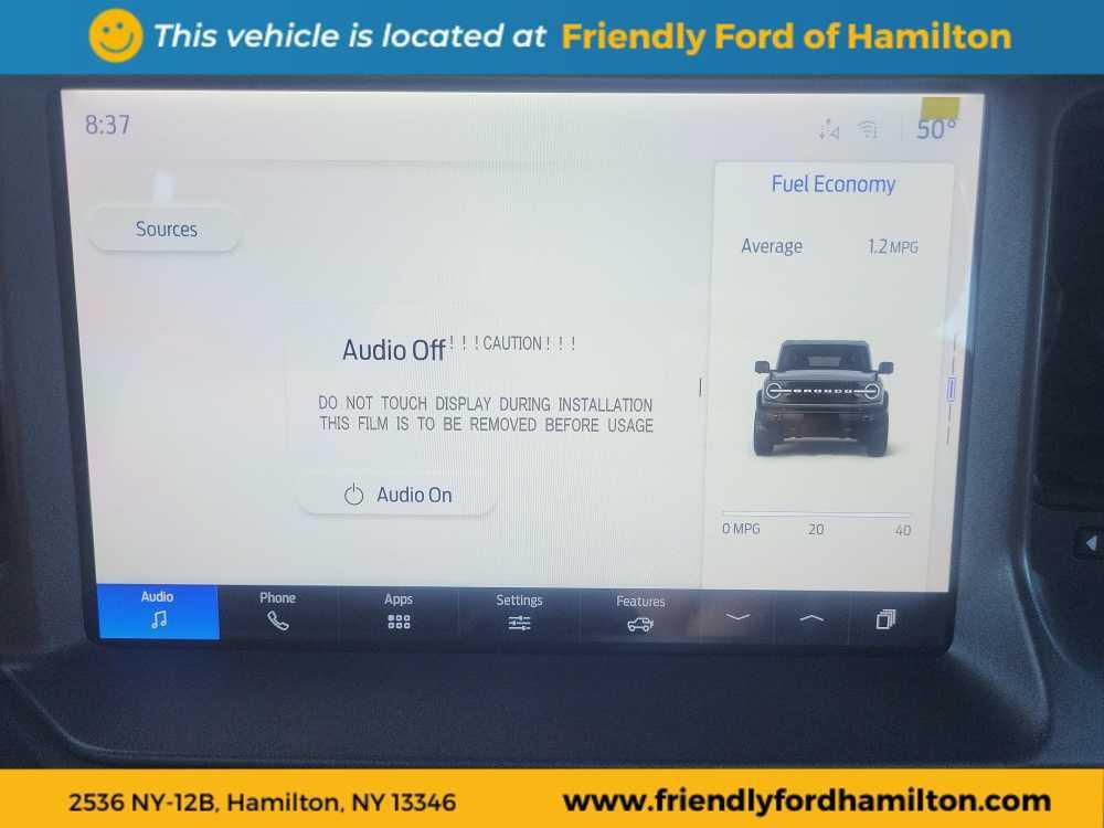 new 2025 Ford Bronco car, priced at $43,235