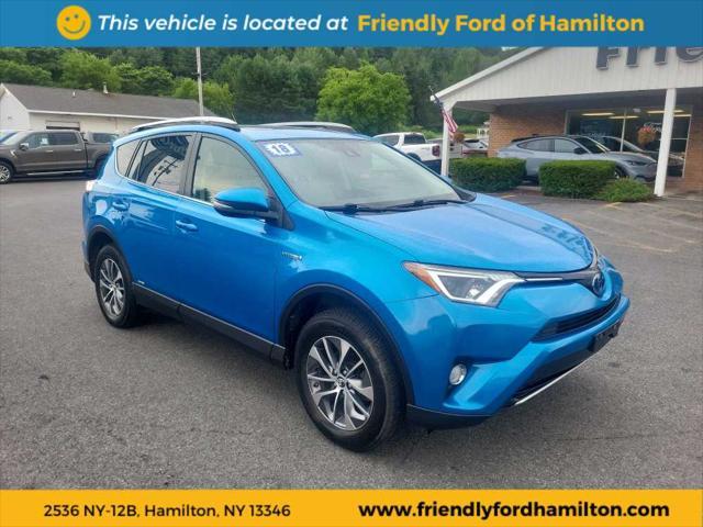 used 2018 Toyota RAV4 Hybrid car, priced at $20,995