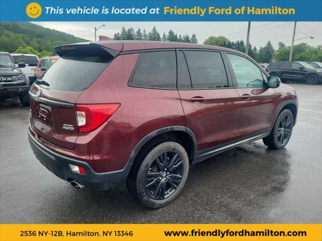 used 2020 Honda Passport car, priced at $22,995
