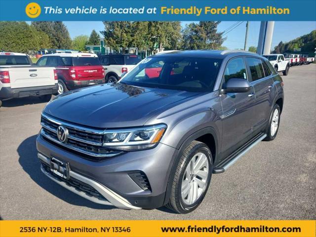 used 2021 Volkswagen Atlas Cross Sport car, priced at $26,491