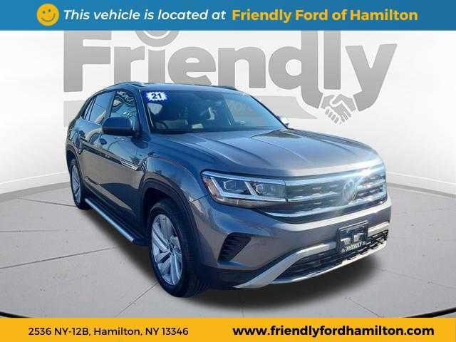 used 2021 Volkswagen Atlas Cross Sport car, priced at $25,995