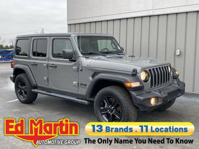 used 2020 Jeep Wrangler Unlimited car, priced at $27,899