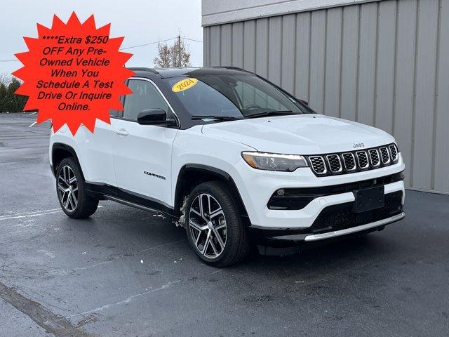 used 2024 Jeep Compass car, priced at $25,500