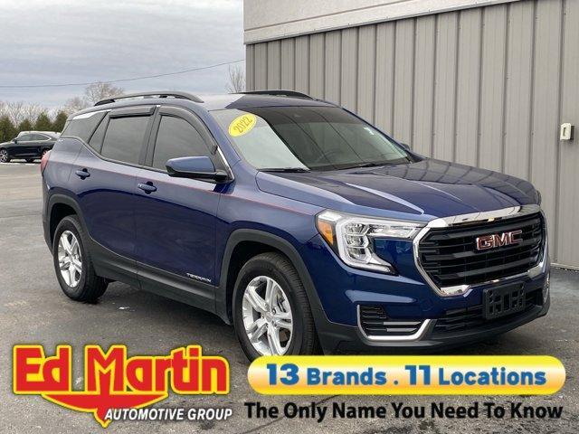 used 2022 GMC Terrain car, priced at $22,641