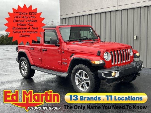used 2019 Jeep Wrangler Unlimited car, priced at $22,482