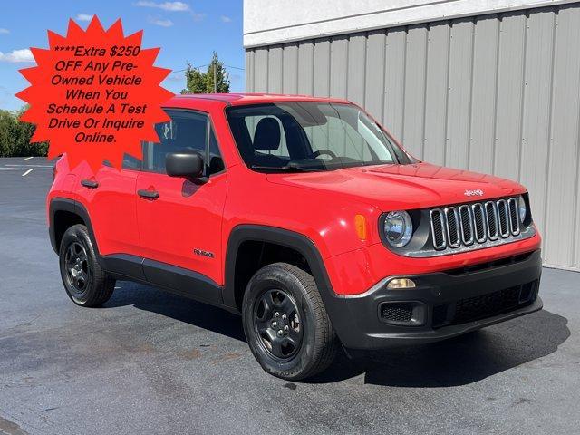 used 2018 Jeep Renegade car, priced at $11,500