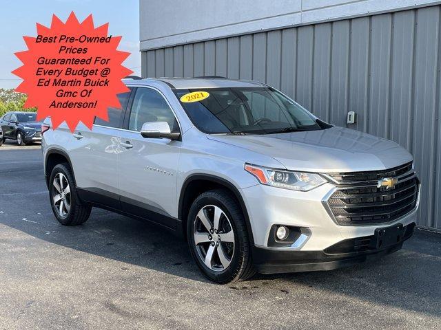 used 2021 Chevrolet Traverse car, priced at $24,224