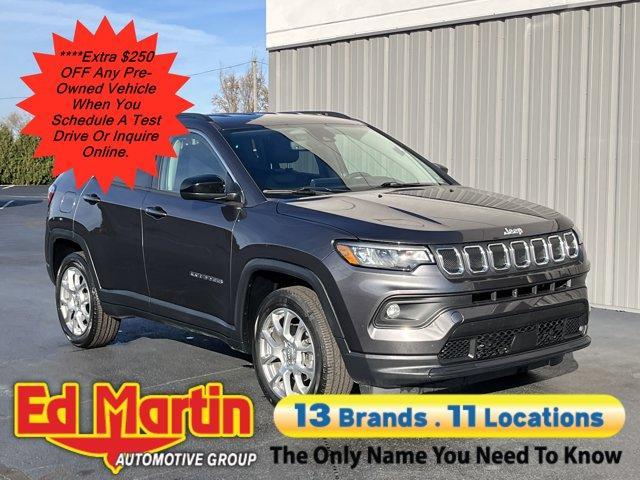 used 2022 Jeep Compass car, priced at $22,000