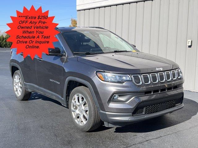 used 2022 Jeep Compass car, priced at $22,990