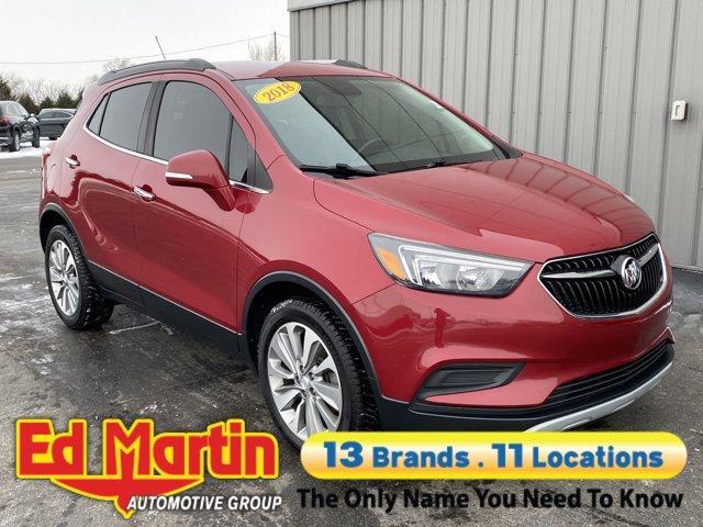 used 2018 Buick Encore car, priced at $13,035