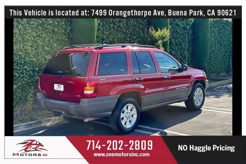 used 2001 Jeep Grand Cherokee car, priced at $7,995
