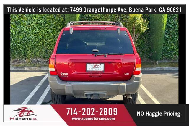 used 2001 Jeep Grand Cherokee car, priced at $9,995