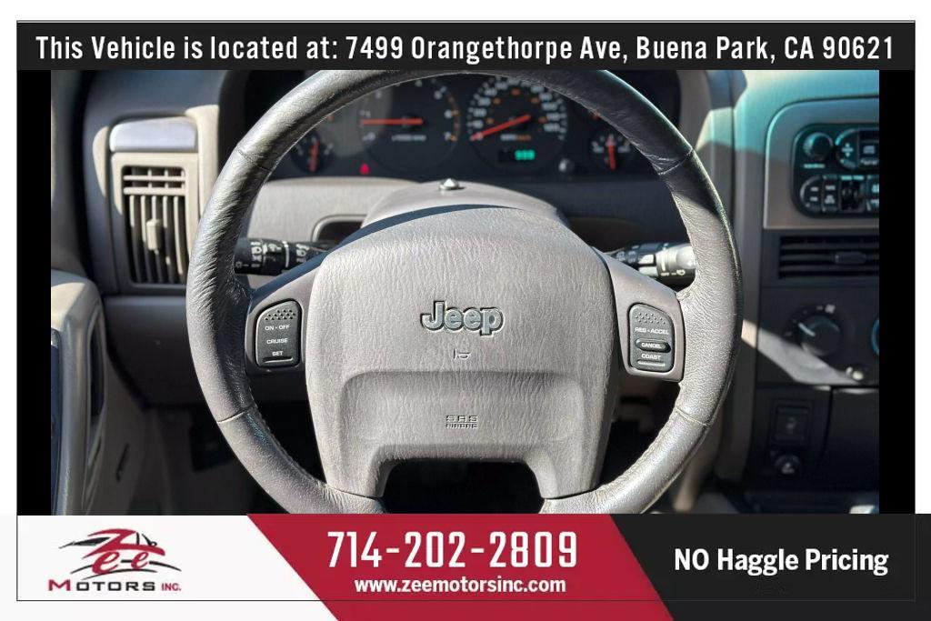 used 2001 Jeep Grand Cherokee car, priced at $7,995