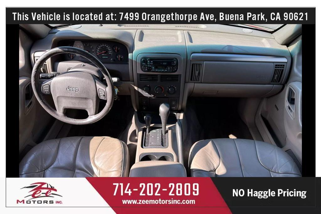 used 2001 Jeep Grand Cherokee car, priced at $7,995