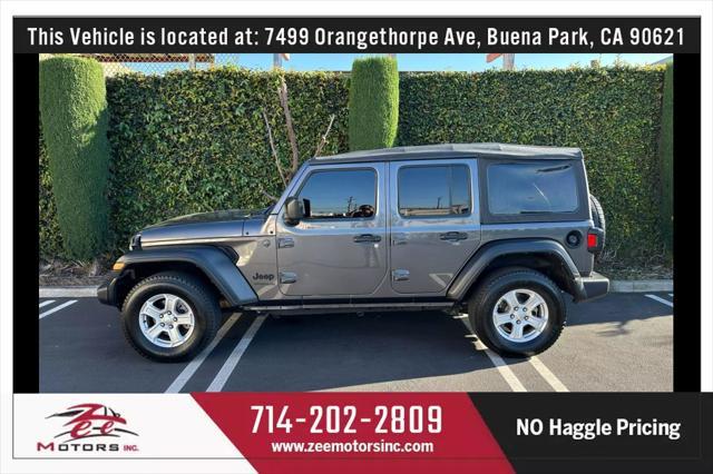 used 2022 Jeep Wrangler Unlimited car, priced at $25,995