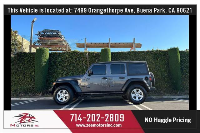 used 2022 Jeep Wrangler Unlimited car, priced at $25,995