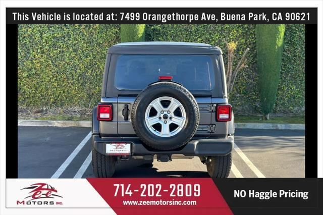 used 2022 Jeep Wrangler Unlimited car, priced at $25,995