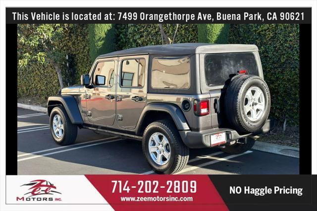used 2022 Jeep Wrangler Unlimited car, priced at $25,995