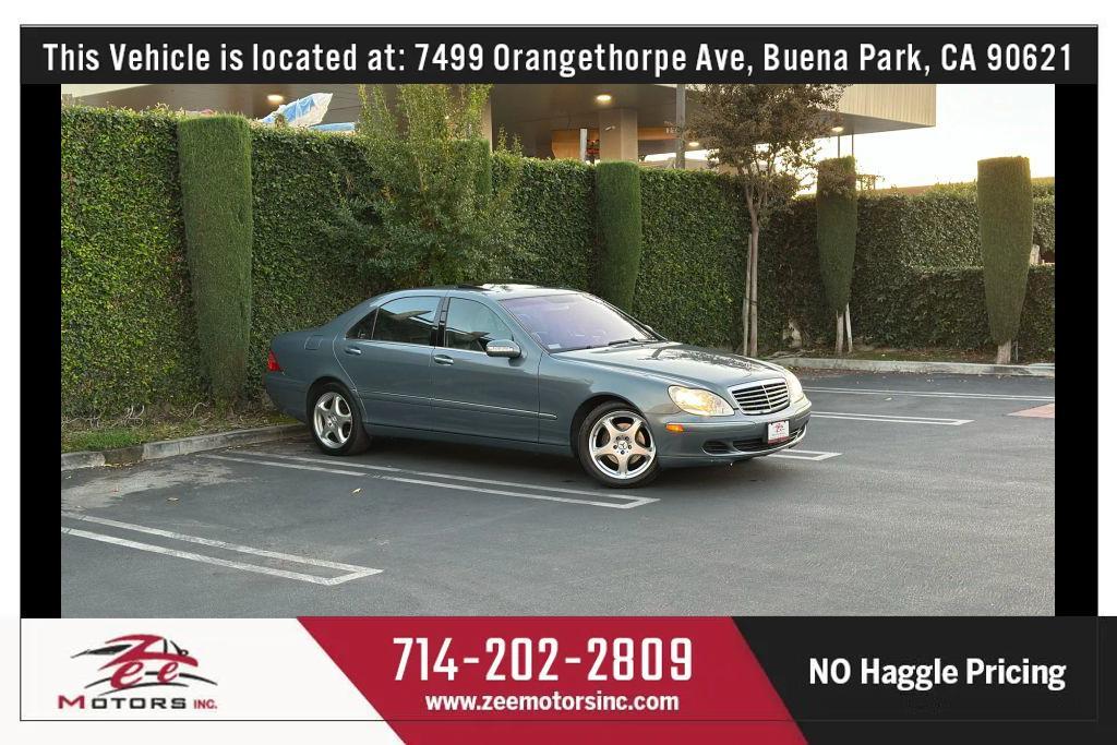 used 2004 Mercedes-Benz S-Class car, priced at $7,995
