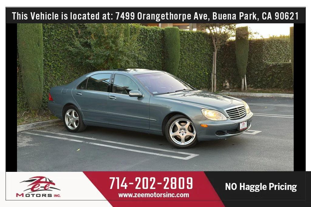 used 2004 Mercedes-Benz S-Class car, priced at $7,995