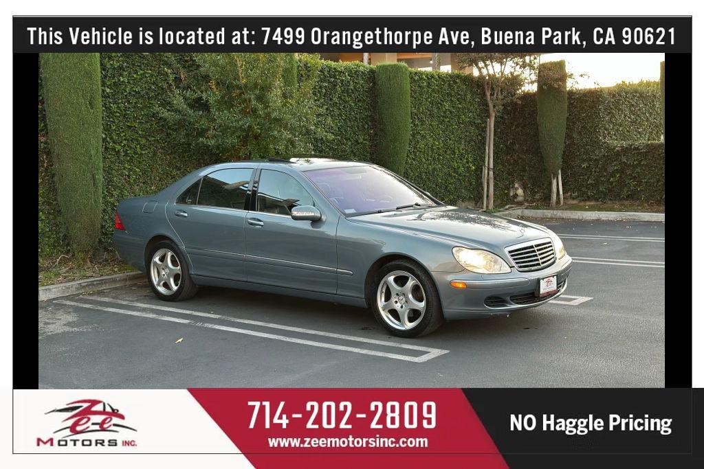 used 2004 Mercedes-Benz S-Class car, priced at $7,995