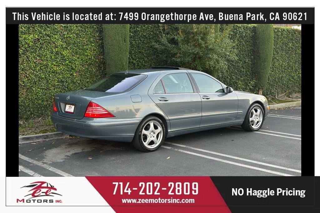 used 2004 Mercedes-Benz S-Class car, priced at $7,995