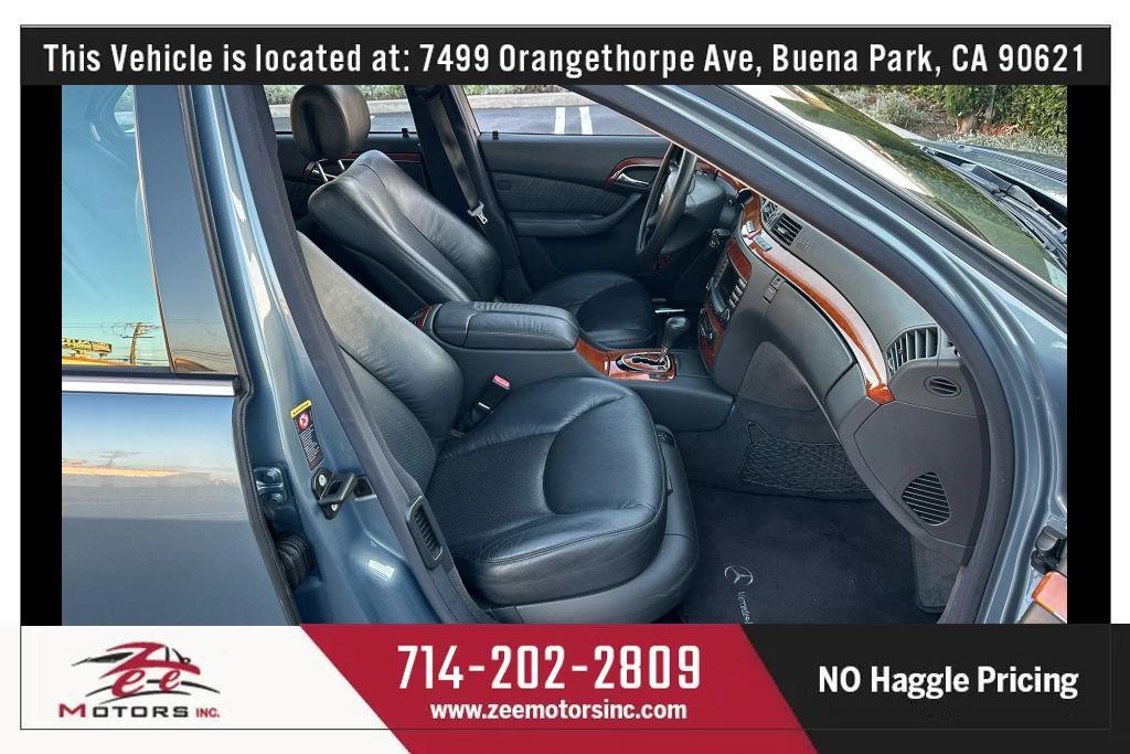 used 2004 Mercedes-Benz S-Class car, priced at $7,995
