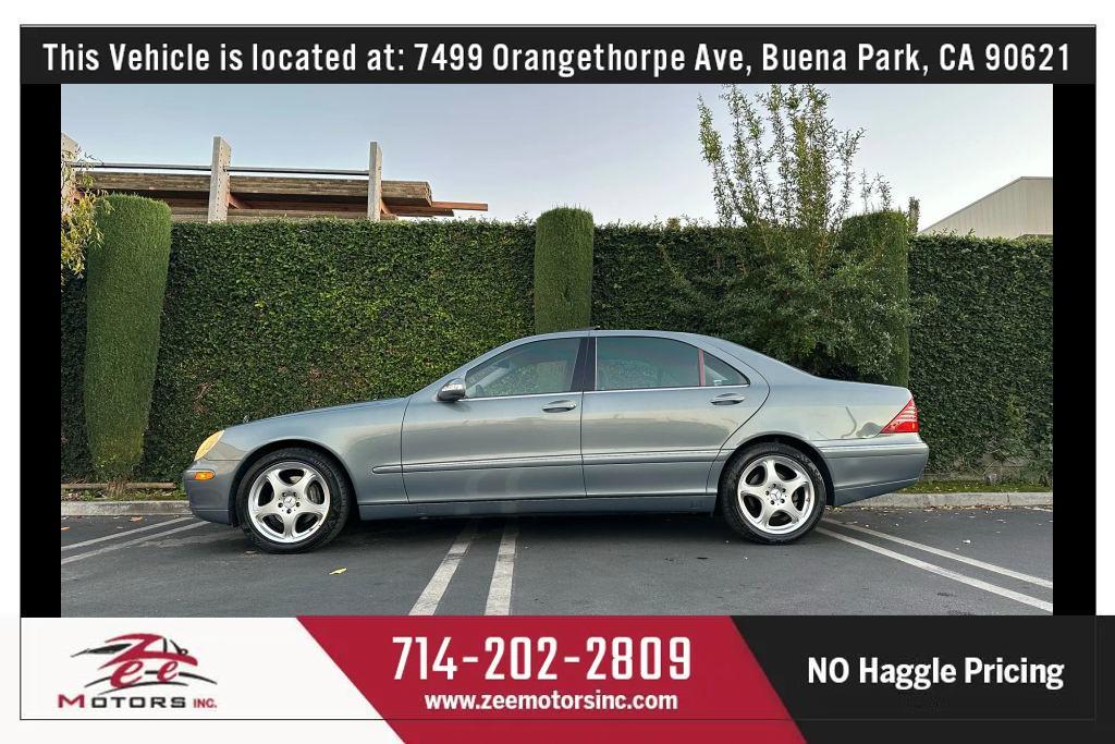 used 2004 Mercedes-Benz S-Class car, priced at $7,995