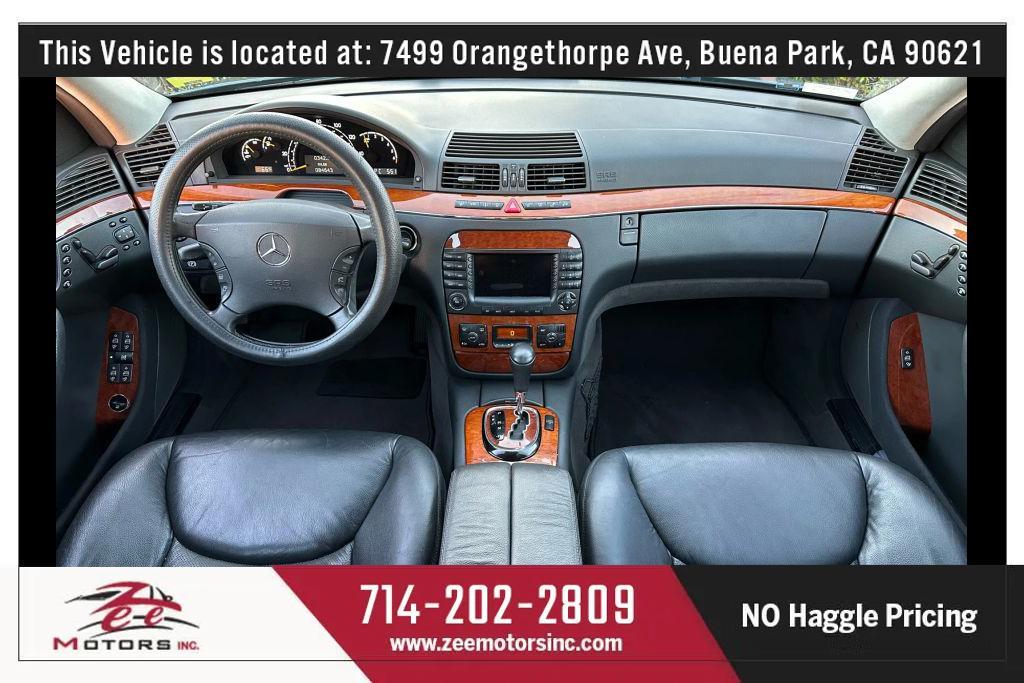 used 2004 Mercedes-Benz S-Class car, priced at $7,995