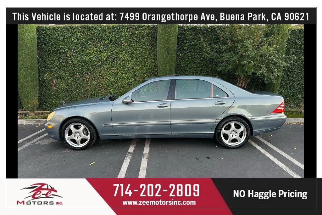 used 2004 Mercedes-Benz S-Class car, priced at $7,995
