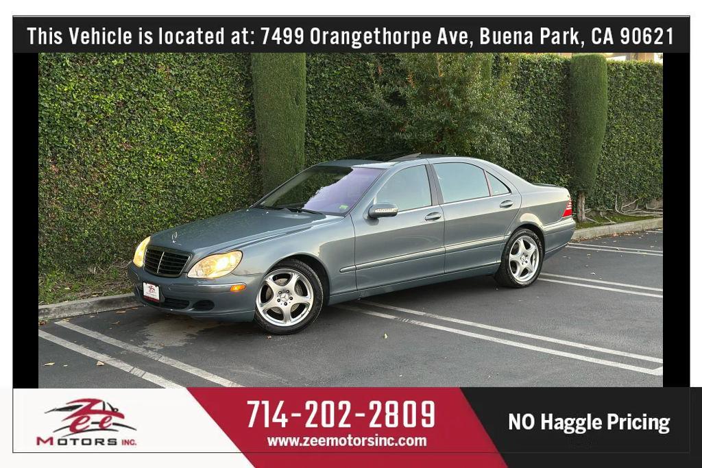 used 2004 Mercedes-Benz S-Class car, priced at $7,995